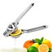 Stainless Steel Manual Squeezer Citrus Hand Pressed Lemon Orange Fruit Juicer Easy To Clean Kitchen Accessories_maomaolike.com