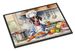 German Shorthaired Pointer The Chef Doormat Front Door Mat Indoor Outdoor Rugs For Entryway, Non Slip Washable Low Pile, 24H X 36W_maomaolike.com