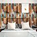 Wood Grain Industrial Style Self-Adhesive Stickers For Old Renovation, Concealing Ugly Parts, Transforming_maomaolike.com