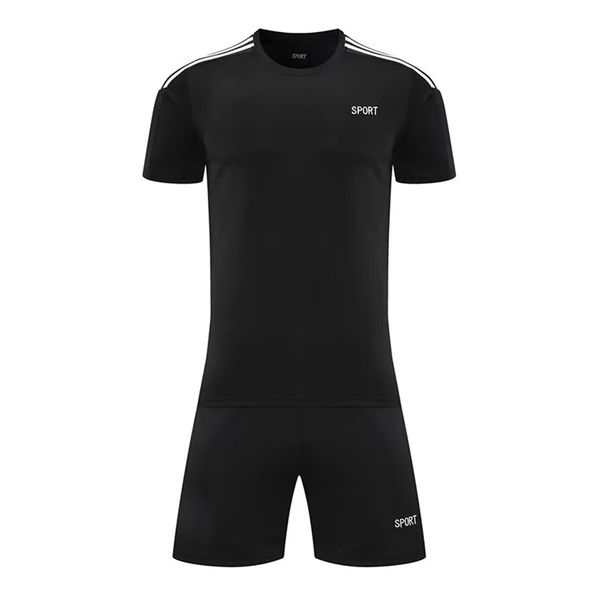 Men's Clothing training suit short-sleeved student sports football clothes printed summer new football suit suit men_maomaolike.com