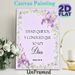 Spanish Psalm 46:10 Themed Painting Poster, Soft Watercolor Purple Iris & Greenery Poster, Serene Inspirational Verse Decor Ideal For Home, Prayer_maomaolike.com