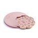 Metal Pocket Makeup Mirror, Colorful Flower Enamel Craft Compact Mirror, Portable Small Travel Cosmetic Mirror For Daily Beauty Use
_maomaolike.com