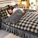 High Weight 4kg Gold Mink Milk Velvet Four-Piece Duvet Cover Bed Sheet Fleece Thickened Three-Piece Set Wholesale_maomaolike.com