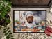 Dogue De Bordeaux The Chef Doormat Front Door Mat Indoor Outdoor Rugs For Entryway, Non Slip Washable Low Pile, 24H X 36W_maomaolike.com