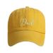Unisex Washed cotton Embroidery Dad Alphabet baseball hat Father's Day gift hat Hip Hop hat_maomaolike.com