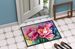 Peonies In Watercolor Doormat Front Door Mat Indoor Outdoor Rugs For Entryway, Non Slip Washable Low Pile, 24H X 36W_maomaolike.com