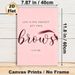 Eyebrow Quote Painting Poster, Soft Pink Elegant Calligraphy Style Poster, Inspirational Beauty-themed Wording, Ideal For Beauty Studio & Makeup Room_maomaolike.com