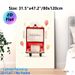 Fire Truck Themed Painting Poster, Soft Watercolor Style Cute Red Fire Truck With Balloons Poster, Warm Decorative Piece Suitable For Bedroom, Living_maomaolike.com