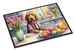 Decorating Easter Otterhound Doormat Front Door Mat Indoor Outdoor Rugs For Entryway, Non Slip Washable Low Pile, 24H X 36W_maomaolike.com
