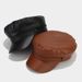 Hot Sale Korean Leather Beret Fashion Ladies Duck Tongue Wild Hats British Retro High-Quality Outdoor Leisure Caps Hat_maomaolike.com