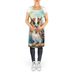 Elf Owl Apron Cooking Kitchen Server Baking Crafts Gardening For Adult Women Men, Unisex, Large, Multicolor_maomaolike.com