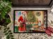 Cookies With Santa Claus Papa Noel Doormat Front Door Mat Indoor Outdoor Rugs For Entryway, Non Slip Washable Low Pile, 24H X 36W_maomaolike.com