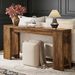 Wood Console Table, Farmhouse Sofa Table Entryway Table_maomaolike.com