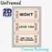 Love Quote Retro Ticket Painting Poster, Vintage Minimalist Ticket-style Print Poster, Warm Sentimental Wording Adds Cozy Atmosphere For Bedroom_maomaolike.com