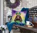 Boykin Spaniel King Of Mardi Gras Throw Pillow Machine Washable, Indoor Outdoor Decorative Pillow For Couch, Bed Or Patio, 18Hx18W_maomaolike.com