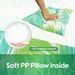 2 Pack Outdoor Throw Pillows, Waterproof & Fade-Resistant Patio Cushions For Garden, Porch, Poolside Furniture - Soft & Comfortable Decorative Pillow Covers (18x18 Inch, Green )_maomaolike.com