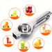 1pc Stainless Steel Lemon Juicer - Manual Efficient Juice Press, For Home Use, Fits Various Fruits, Easy To Clean_maomaolike.com