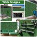 12pieces Of 20 Inch X 20 Inch Lawn Wall Panels, Artificial Lawn Wall Panels, Green Background Decoration, Boxwood Fence Wall Panels, Party, Wedding, Indoor, Backyard, Christmas Decoration, 33sq.FT_maomaolike.com