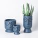Nordic Ceramic Flower Pot Cartoon Cute Fashion Simple Artistic Personality Vase Dried Flowers Indoor Top-sale Green Radish_maomaolike.com