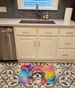 Shih Tzu Hippie Dawg Memory Foam Kitchen Mat Machine Washable Anti-Fatigue Mat Cushion Comfort Bath Mat Or Kitchen Rug_maomaolike.com