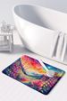 Snapdragon In Color Memory Foam Kitchen Mat Machine Washable Anti-Fatigue Mat Cushion Comfort Bath Mat Or Kitchen Rug_maomaolike.com