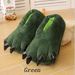 2024 Winter Warm Soft Indoor Floor Slippers Women Men Shoes Paw Funny Animal Christmas Monster Dinosaur Claw Plush Home_maomaolike.com