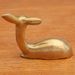 Brass Mini Deer Fulu Decoration Home Christmas Gift Small Ornament Copperware Stall Item Metal Craft_maomaolike.com
