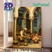 Copper Artisan Workshop Painting Poster, Rich-toned Realistic Oil Painting Poster, Cultural Craft Studio Scene Decor Ideal For Living Room, Study_maomaolike.com