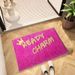 Crown Letter Bath Rugs Ready Charm Shower Rug Bathroom Decor, Non Slip And Absorbent Plush Bath Mat, Machine Washable And Dry Door Mat For Shower Floor Entrance_maomaolike.com