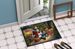 Bluetick Hound And Santa Claus Doormat Front Door Mat Indoor Outdoor Rugs For Entryway, Non Slip Washable Low Pile, 24H X 36W_maomaolike.com