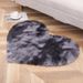 Modern Minimalist Silk Wool Heart Bedroom PV Carpet Living Room Balcony Long Plush Rug Top-sale_maomaolike.com