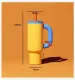 2025 New Female King 304 Stainless Steel Straw Insulated Ice Cup - Thick, Portable Handle Design For Trendy Hydration_maomaolike.com