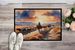 Cattle Drive At Sunset Doormat Front Door Mat Indoor Outdoor Rugs For Entryway, Non Slip Washable Low Pile, 24H X 36W_maomaolike.com