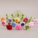 Yarn Crochet Qixi Valentine's Day Gift Knitted Artificial Flower Finished Product Cross-Border Rose Bouquet_maomaolike.com