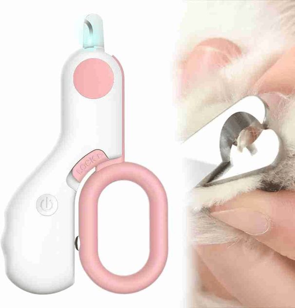Small Animals Nail Clippers With LED Lights To Avoid Excessive Cutting And Razor Sharp Blades - Professional Claw Trimmer For Tiny Dog Cat Kitten Bunny Rabbit Bird Guinea Pigs Ferret Hamsters_maomaolike.com