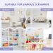 6-Cubby Kids Bookcase With Reading Nook And Cushion, Multi-Purpose Storage Organizer For Bedroom, Living Room, Grey_maomaolike.com