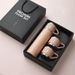 304 Stainless Steel Vacuum Insulated With Three Lids, Dual-Use, Bullet Head, Advertising Gift Box Cup_maomaolike.com