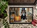 Beagle Fall Kitchen Pumpkins Doormat Front Door Mat Indoor Outdoor Rugs For Entryway, Non Slip Washable Low Pile, 24H X 36W_maomaolike.com