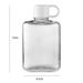 360ML Water Botlte Flat Bpa Free Sport Plastic Crystal Drinks Kettle Notebook Milk Juice Drinkware Outdoor Portable Cup_maomaolike.com