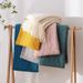 Nordic Retro Diamond Blanket Solid Color Knitted Blanket Bed End Blanket Bed Sofa Blanket Towel Bed End Towel_maomaolike.com