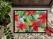 Poinsettias In Watercolor Doormat Front Door Mat Indoor Outdoor Rugs For Entryway, Non Slip Washable Low Pile, 24H X 36W_maomaolike.com