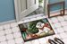 Bichon Frise Cozy Christmas Doormat Front Door Mat Indoor Outdoor Rugs For Entryway, Non Slip Washable Low Pile, 24H X 36W_maomaolike.com