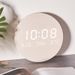 LED Creative For Living Room Home Bedroom Silent Nordic Style Fashion Wall Clock S201_maomaolike.com