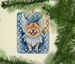 Chow Chow My Angel Porcelain Ornament Christmas Tree Hanging Decorations For Home Christmas Holiday, Rectangle, Gift, Multicolor_maomaolike.com