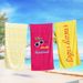 Cotton Bath Towel Nordic Style Simple Letter Printing Towel Velvet Light Breathable Beach 80*160_maomaolike.com