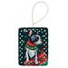 Boston Terrier Christmas Porcelain Ornament Christmas Tree Hanging Decorations For Home Christmas Holiday, Rectangle, Gift, Multicolor_maomaolike.com