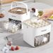 Press Tray Mold Making Tool Box Household Food Grade Cube Maker Large Capacity Ice Storage_maomaolike.com