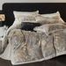 Light Luxury Style Autumn Winter Thickened Milk Velvet Four-Piece Set High-End Feel Ultra Soft Warm Bedding Home Textile Mido_maomaolike.com