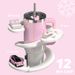 WATERSY 30oz/40oz Stainless Steel Thermal Cup Large Capacity Tumbler With Handle & Straw Insulated Mug Travel For Coffee_maomaolike.com