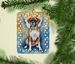 Boxer My Angel Porcelain Ornament Christmas Tree Hanging Decorations For Home Christmas Holiday, Rectangle, Gift, Multicolor_maomaolike.com